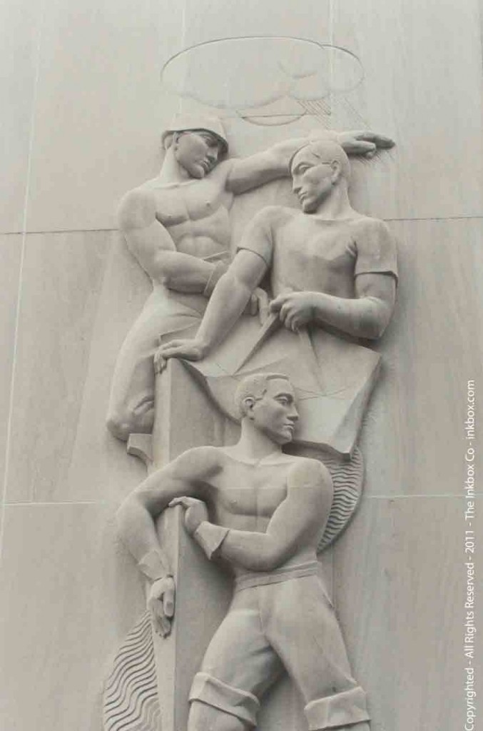Levee Workers - Federal Courthouse, New Orelans