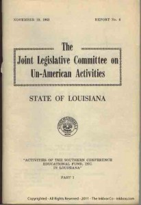 Louisiana Legislature - Commitee on Un-American Activities
