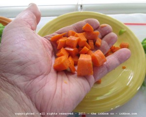 Give carrots a hand.
