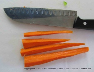 knife and carrot